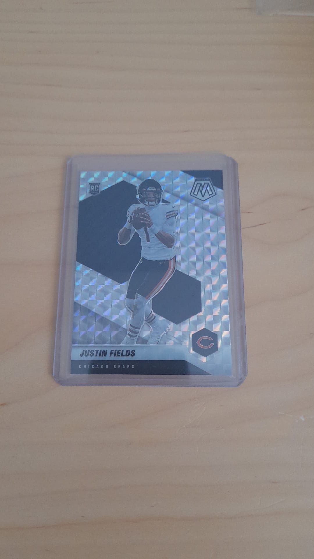 Justin Fields NFL Mosaic 2021 Silver Prizm