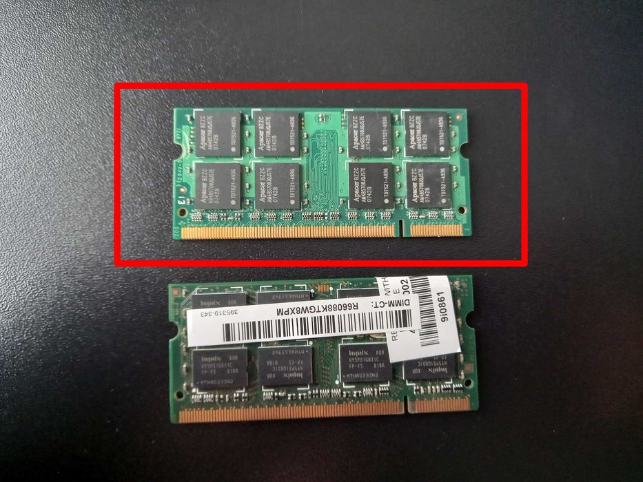 Apacer Pamięć RAM 1GB SOD PC2-5300 CL5