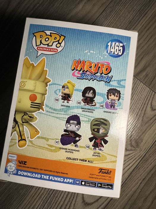 Funko pop naruto uzumaki kurama link 1465 naruto