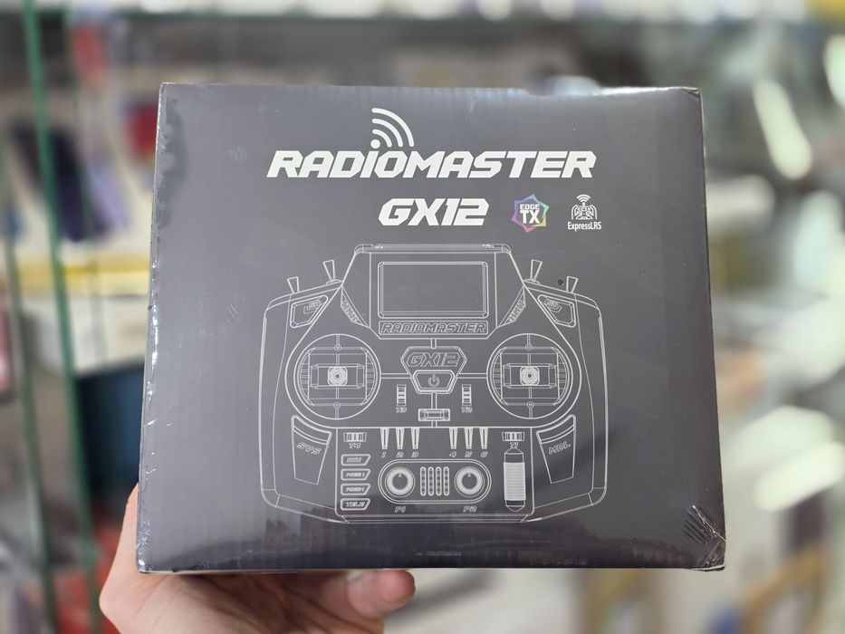 Пульт керування RadioMaster TX12 + 5000mah i GX12 ELRS M2