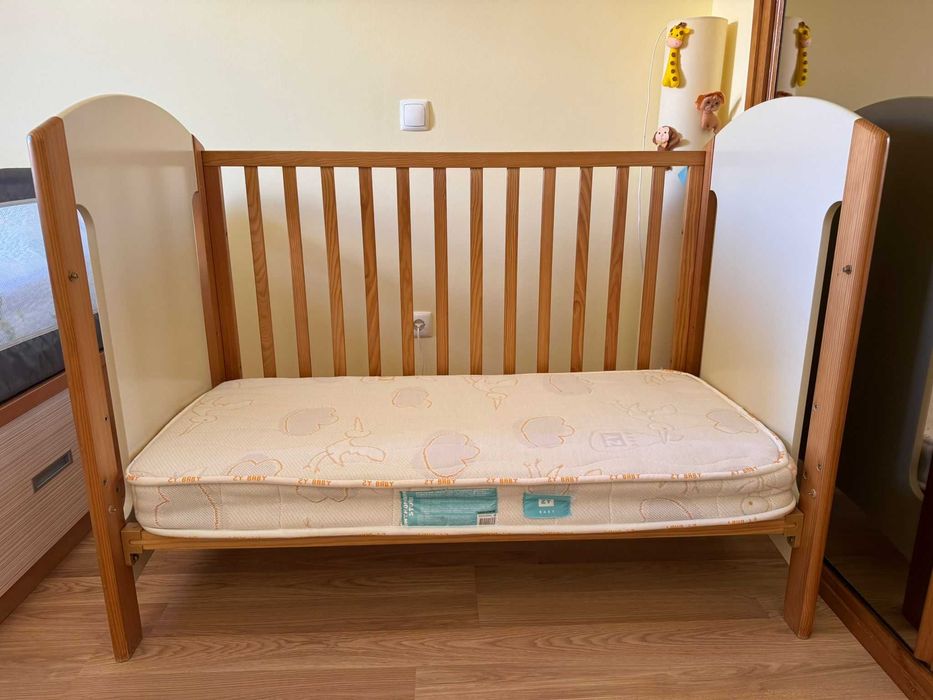Cama de Grades & Colchão & Textil Cama