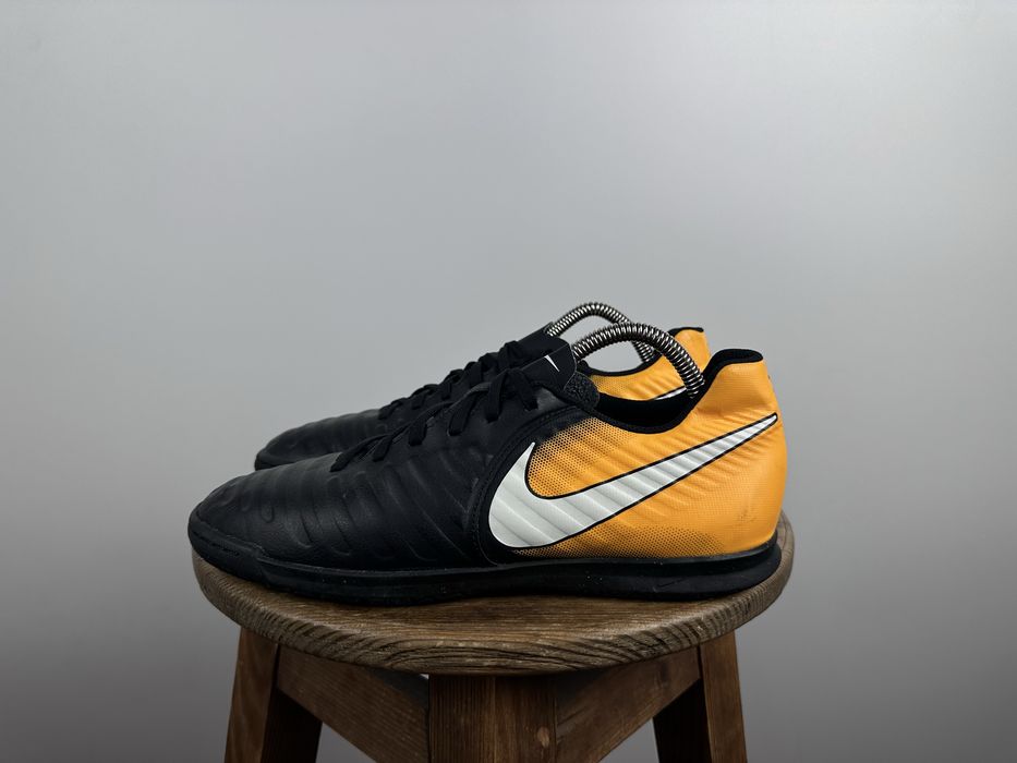 Футзалки Nike TIEMPOX RIO чоловічі шкіряні сороконіжки  розмір 43