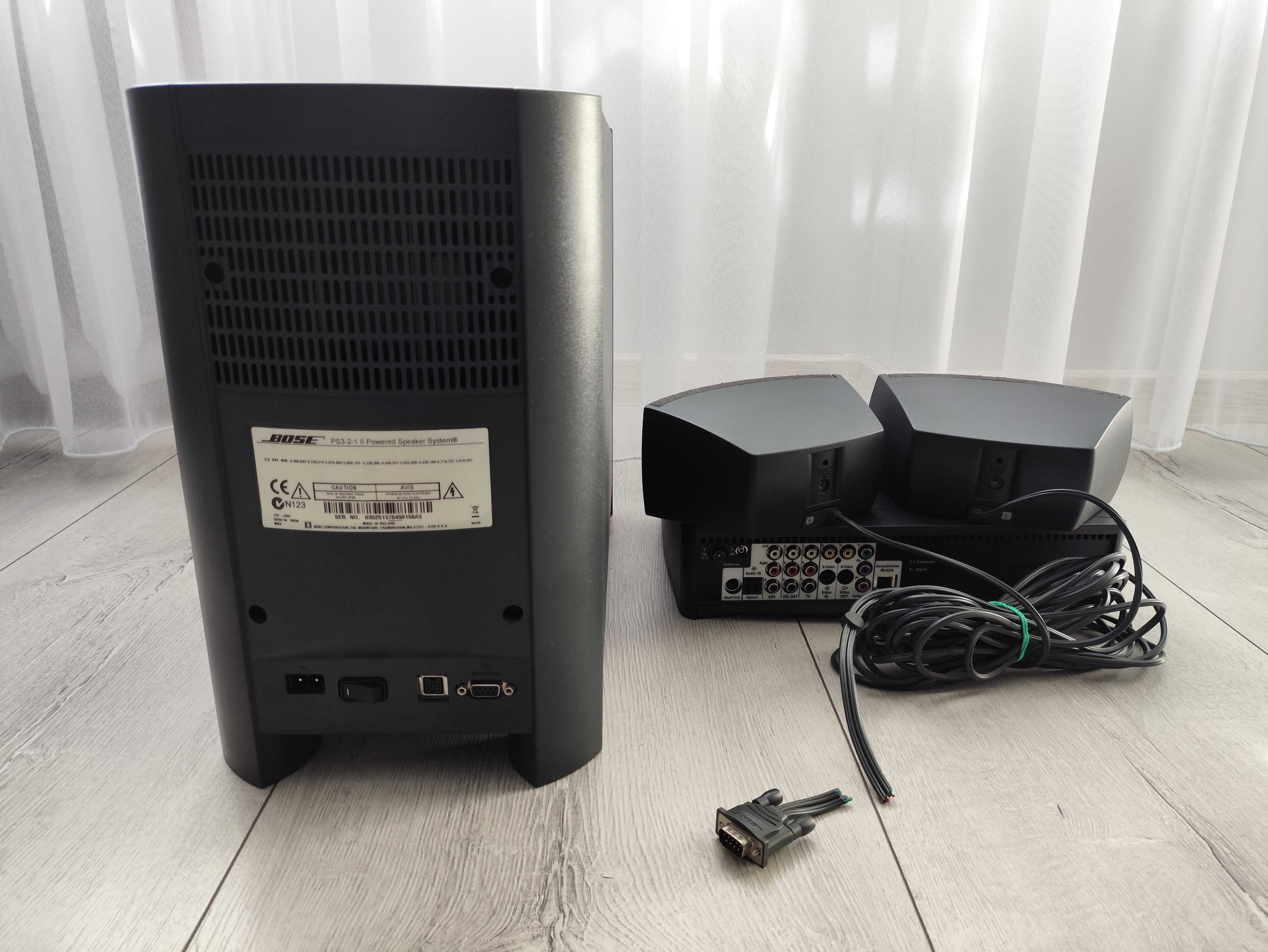 BOSE PS 3-2-1 II Powered Speaker System