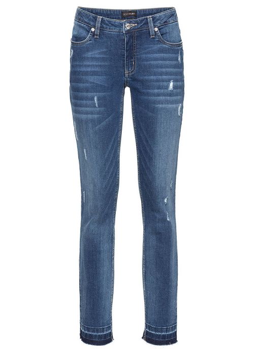 bonprix jeansy spodnie jeansowe skinny cygaretki kieszenie 38 vv