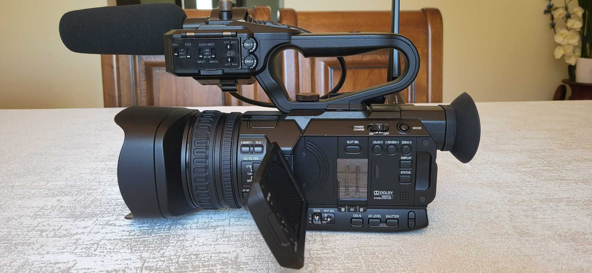 Câmara de vídeo JVC GY-HM250E 4K LIVE streaming