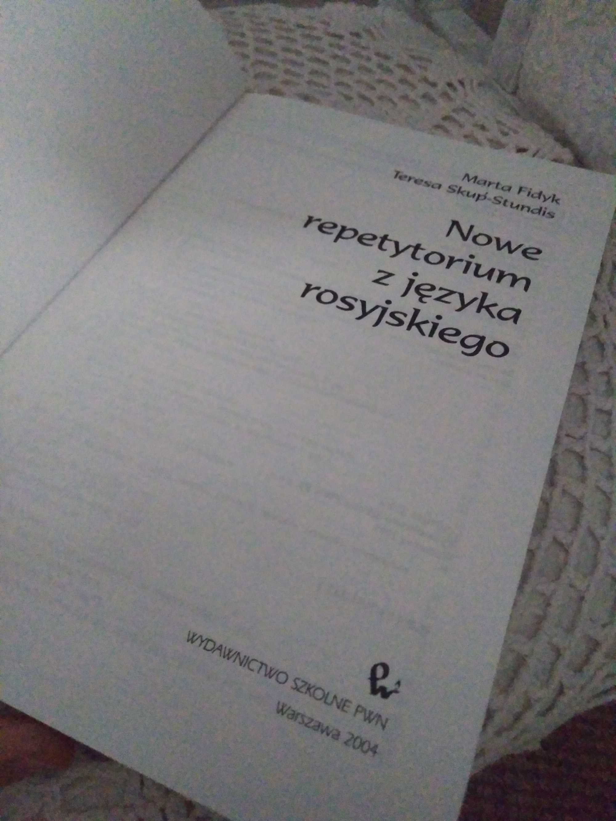 Nowe repetytorium z języka rosyjskiego wydawnictwo PWN Marta Fidyk