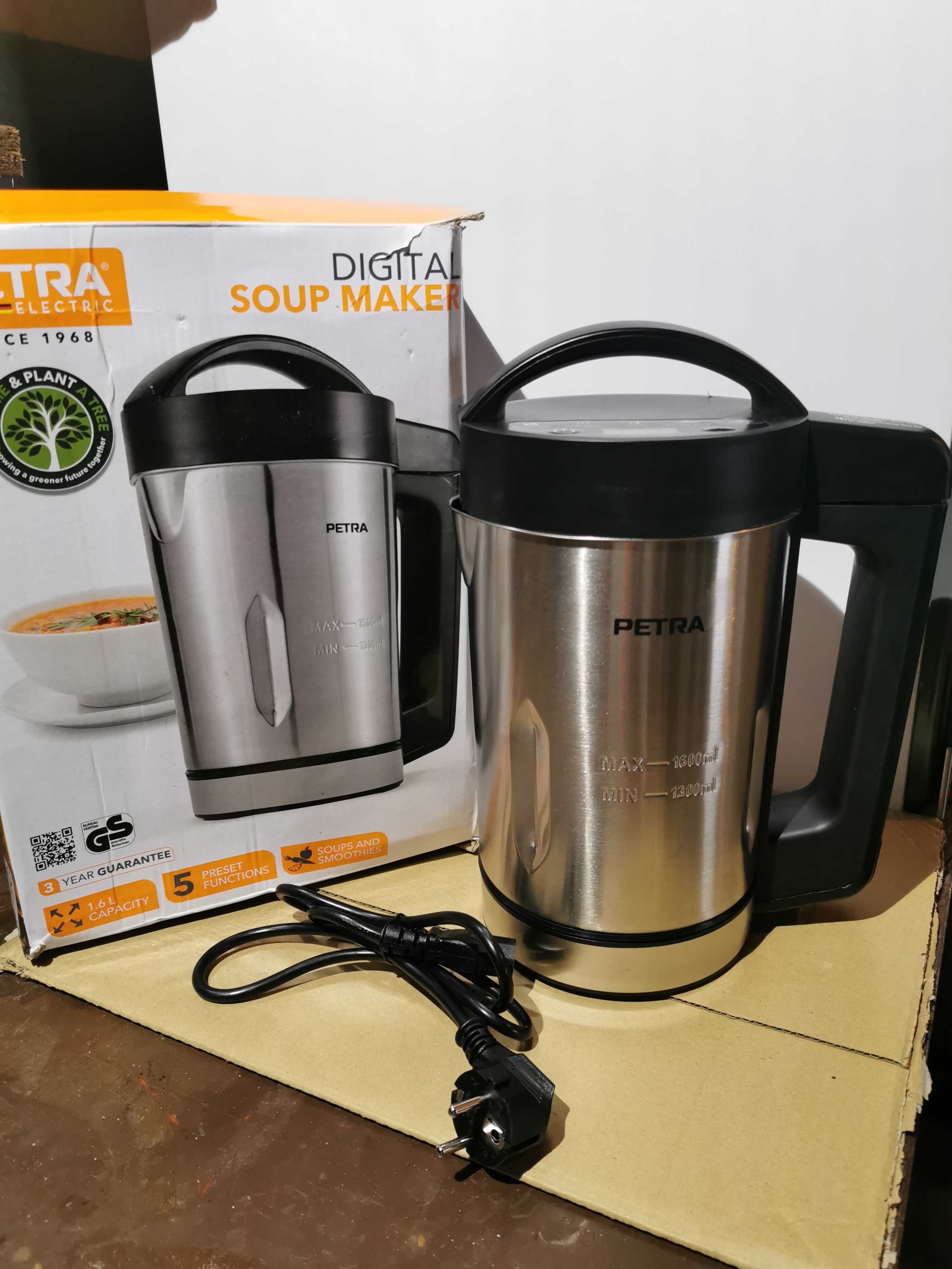 Zupowar blender 1,6l z funkcją grzania Petra PT5118V2VDEEU10 Nowy