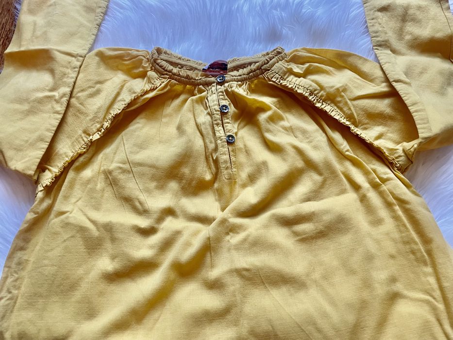 Bluzka letnia bawełniana długi rękaw Tape a loeil rozm. 128, y.8