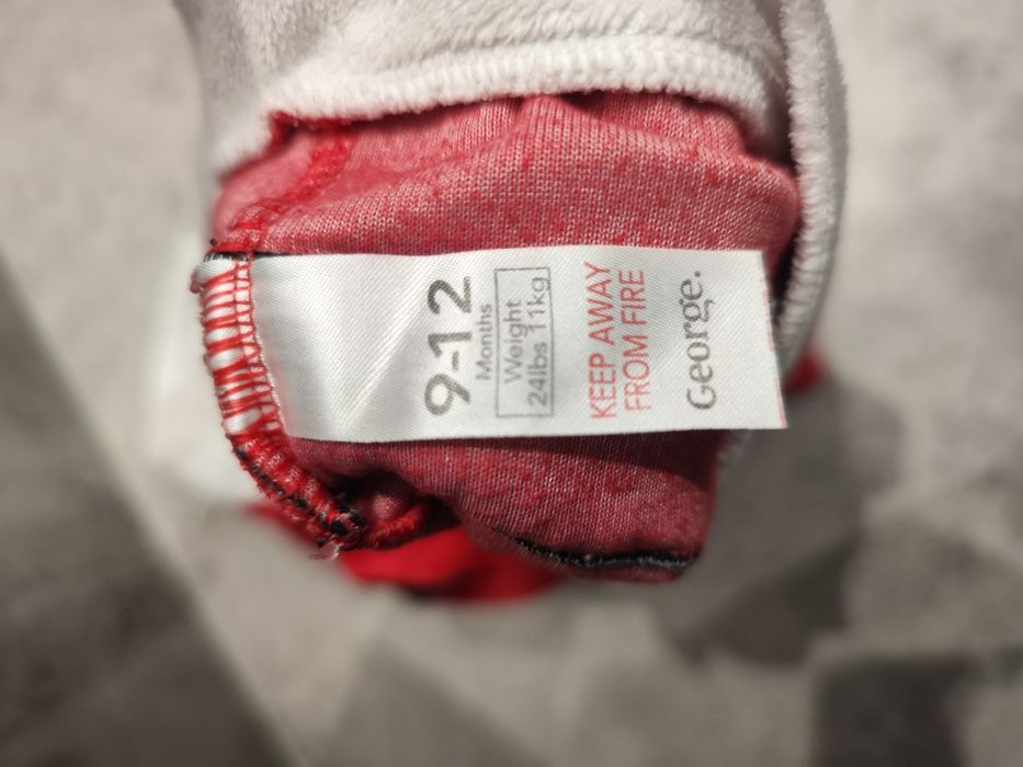 Bluzka, strój Mikołaja dla dziecka