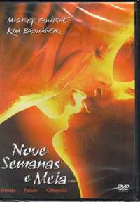 Filme em DVD: NOVE SEMANAS E MEIA "9 Semanas e Meia" - NOVO! SELADO!