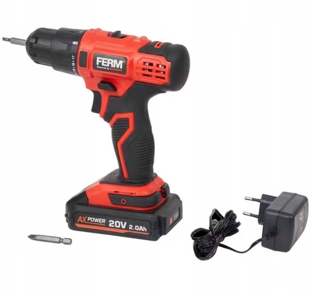 шуруповерт Ferm COM 1183 AX POVER 12v. Li-ion. ʘ 0,8-10