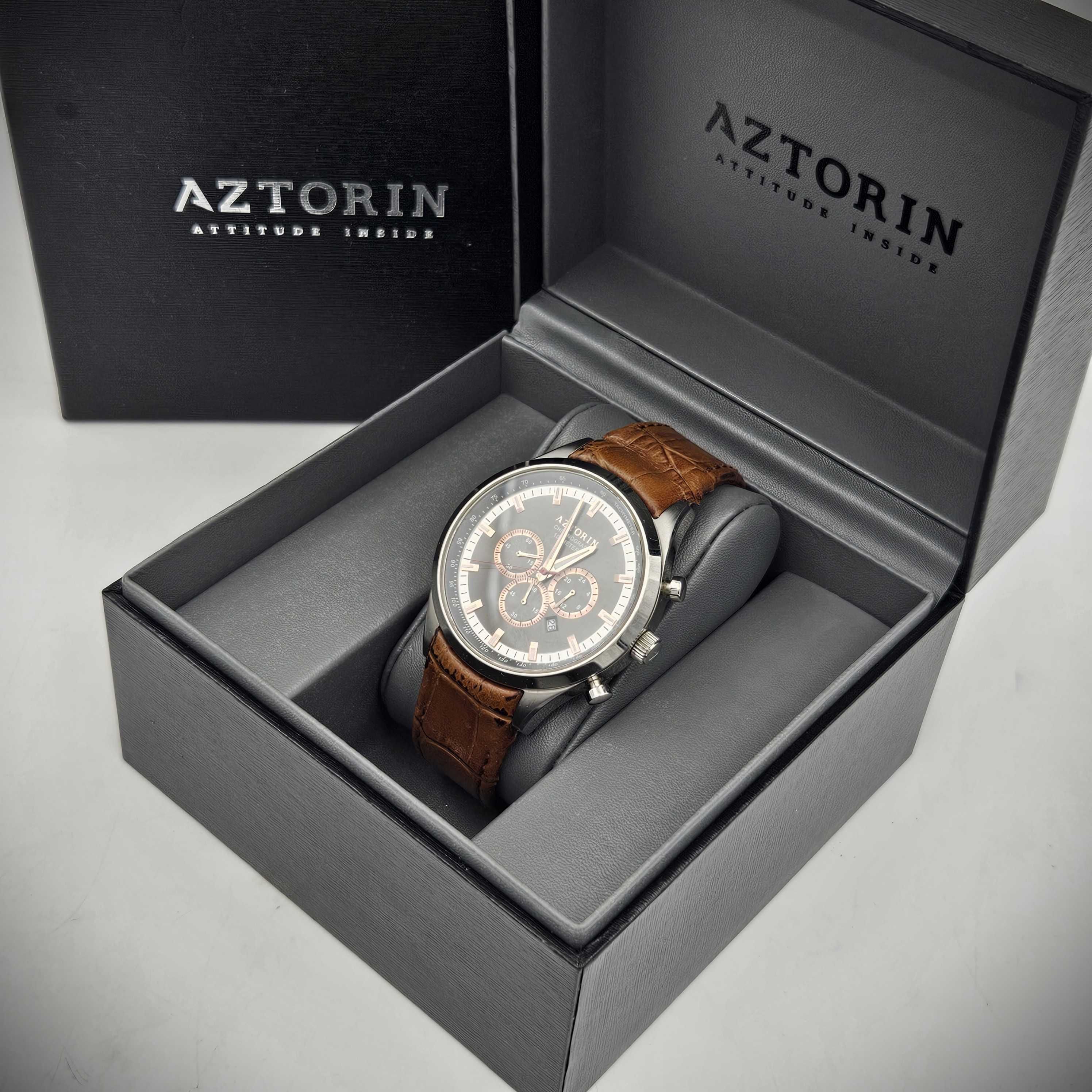 Zegarek AZTORIN Sport Chronograf A047.G199 Szafirowe Szkiełko