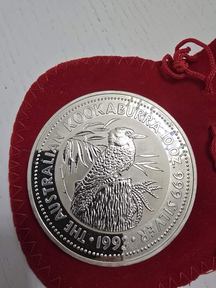 10 доларів 1993 10 унцій