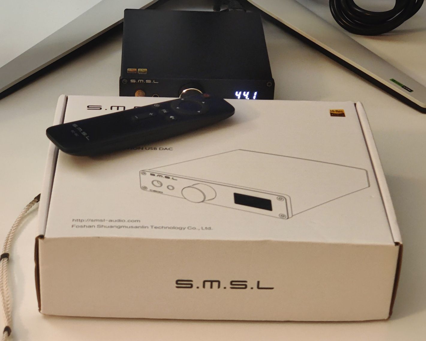 Przetwornik/wzmacniacz SMSL C200 Bluetooth PCM DSD