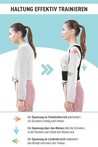 back bodyguard hometrainer korektor postawy pleców 1m