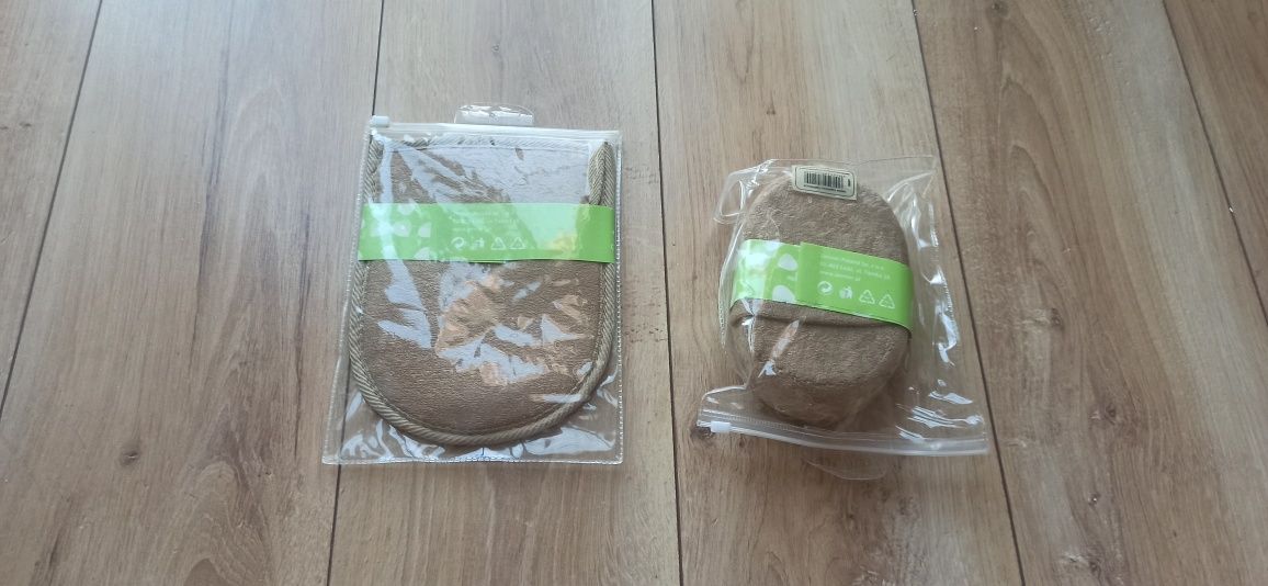Akcesoria kąpielowe rękawicą kąpielowa gąbka kąpielowa nowe