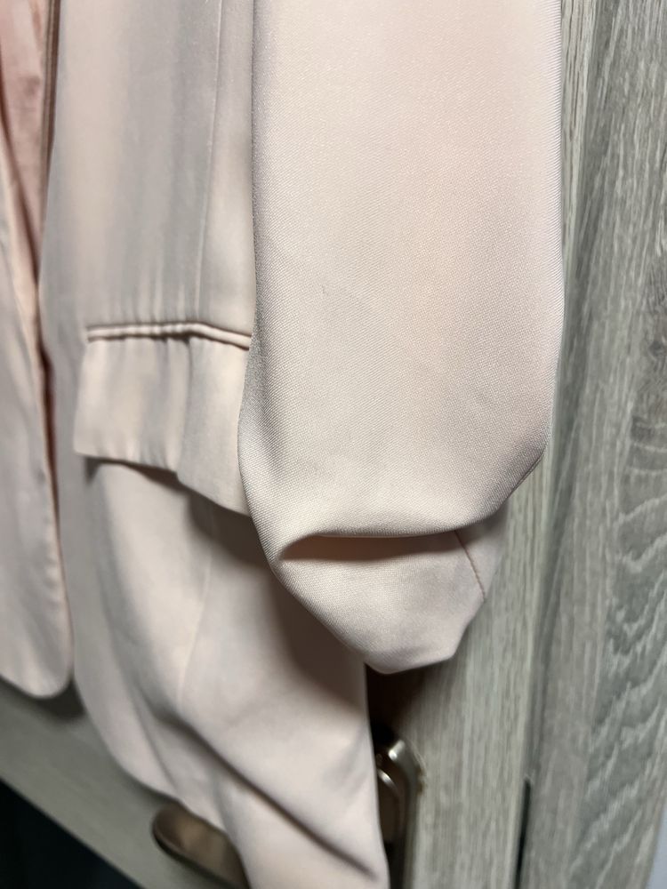 Marynarka pudrowy róż H&M 36 S