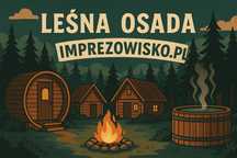 WOLNE TERMINY - domki w lesie na imprezy, kawalerski z sauną i jacuzzi