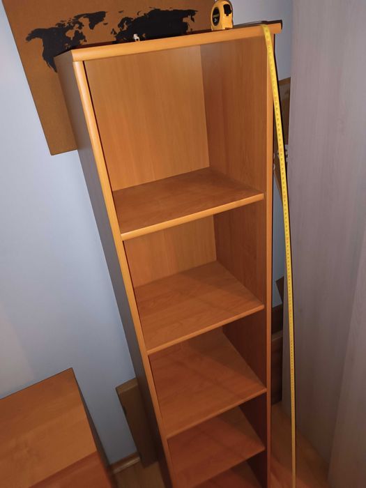 regał otwarty, kolor olchy.