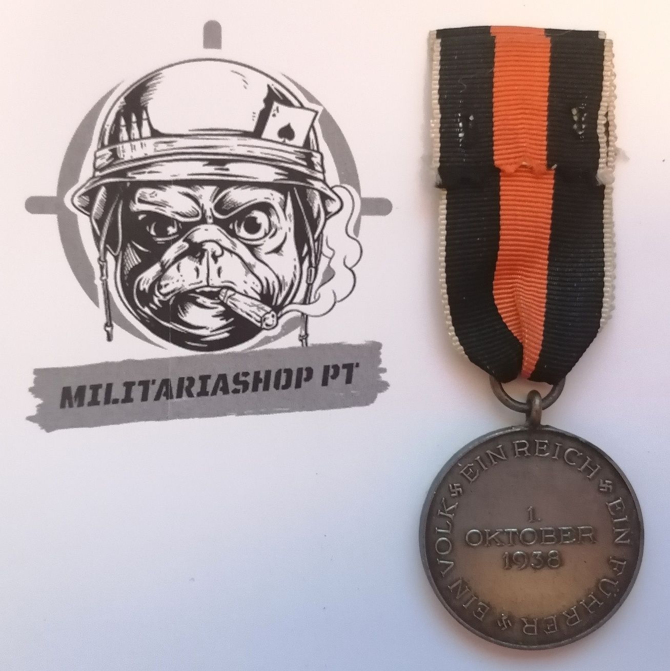 Medalha da Anexação dos Sudetas - Alemanha Nazi