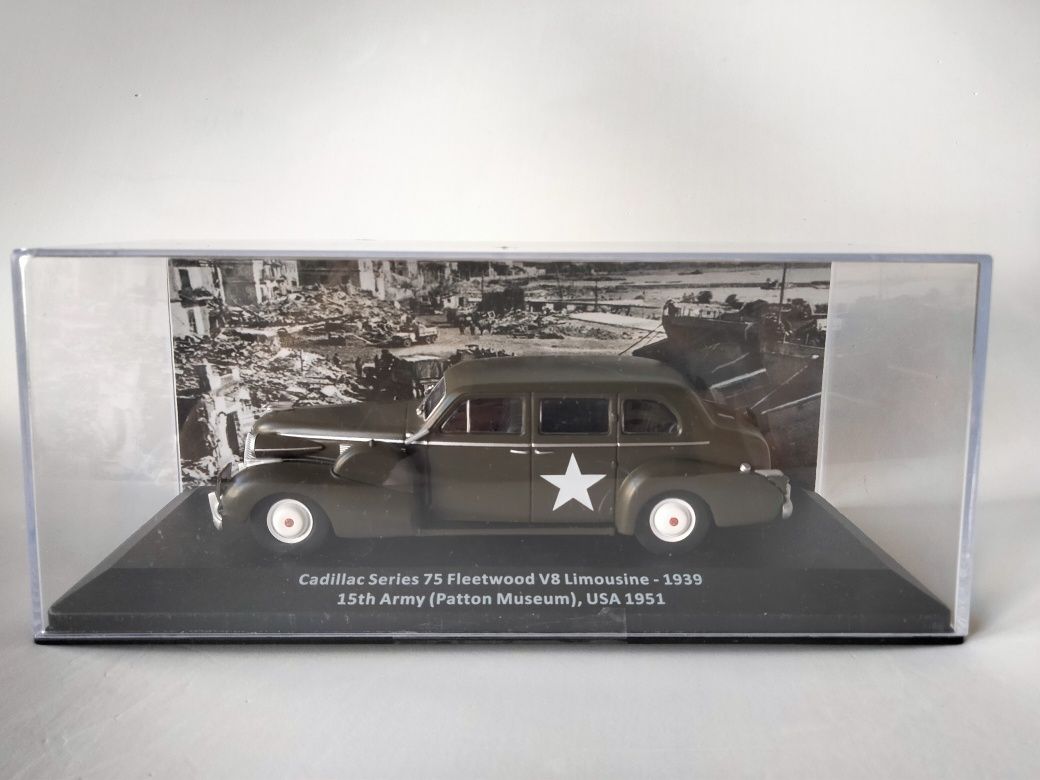 1/43 Cadillac Series 75 Fleetwood V8 Limousine - 15th US Army (1939)