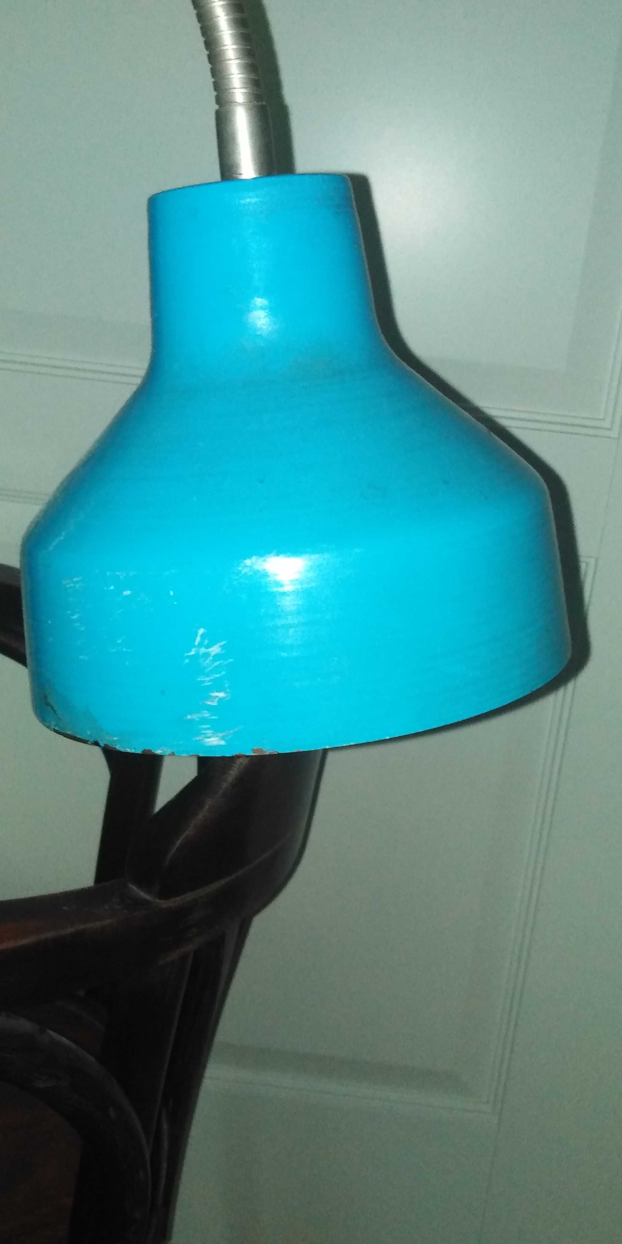 Lampa nastawna biurkowa PRL stara