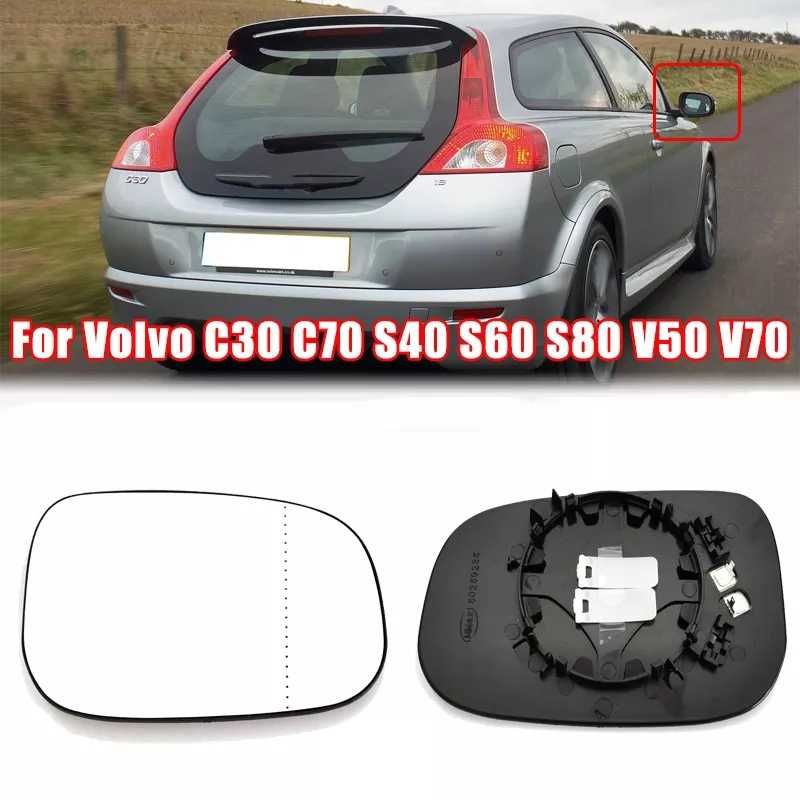 Espelho do vidro retrovisor volvo c30 c70 s60 s40 s80 v70 novos