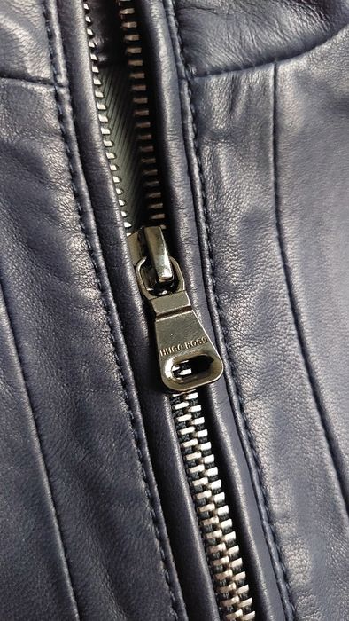 Hugo Boss Neikon nowa kurtka męska skóra naturalna r. 50/L