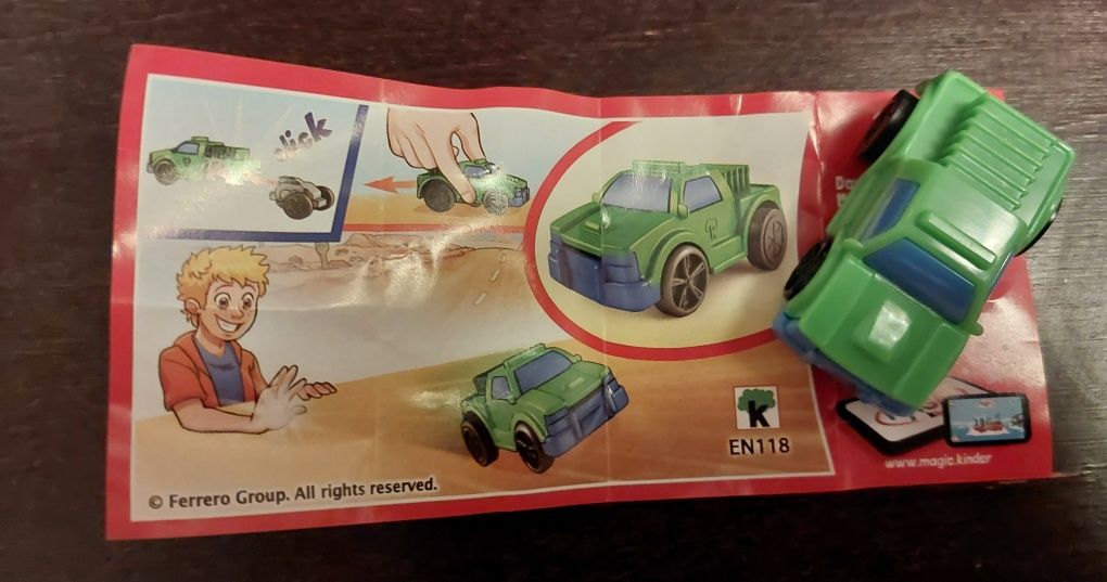 Zabawka z Kinder niespodzianki EN118