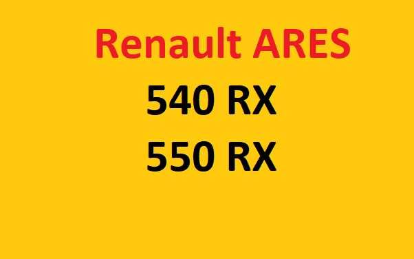 Katalog części Renault ARES 540_550 RX J. POLSKI!