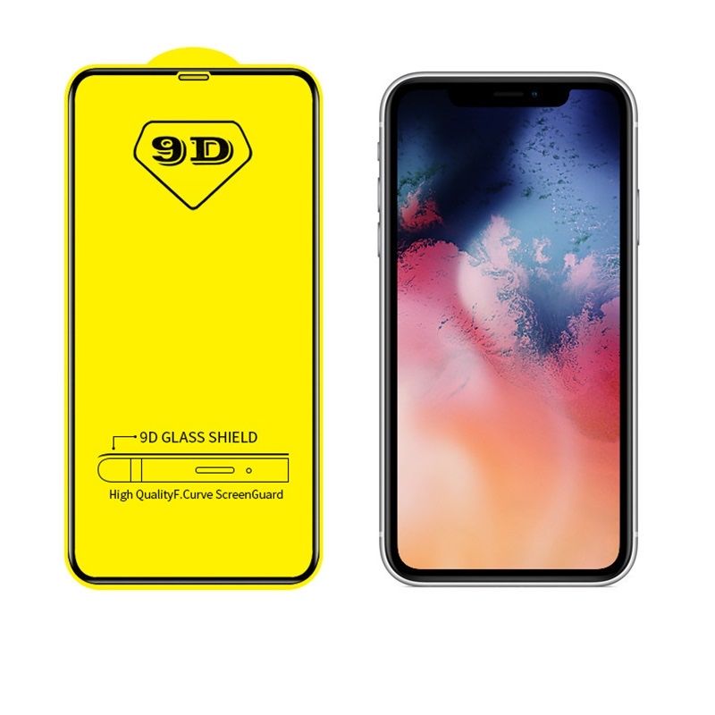 Pelicula de Vidro Temperado 9D IPhone X/XS/XR/11/12 Pro Max