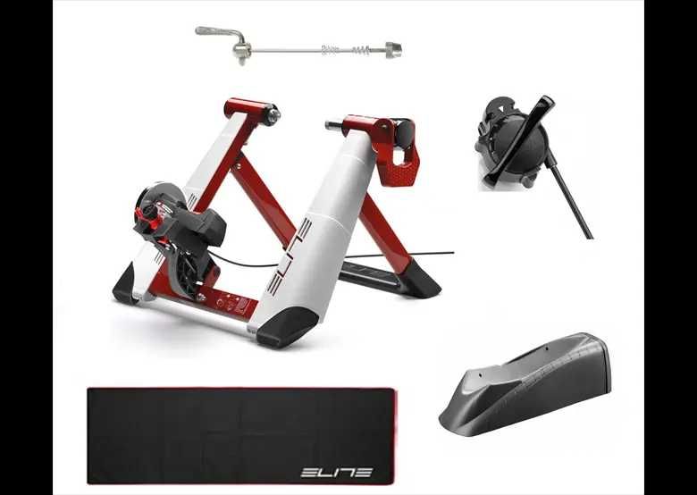 Trenażer rowerowy ELITE Novo Force (mata, podstawka, manetka, zacisk)