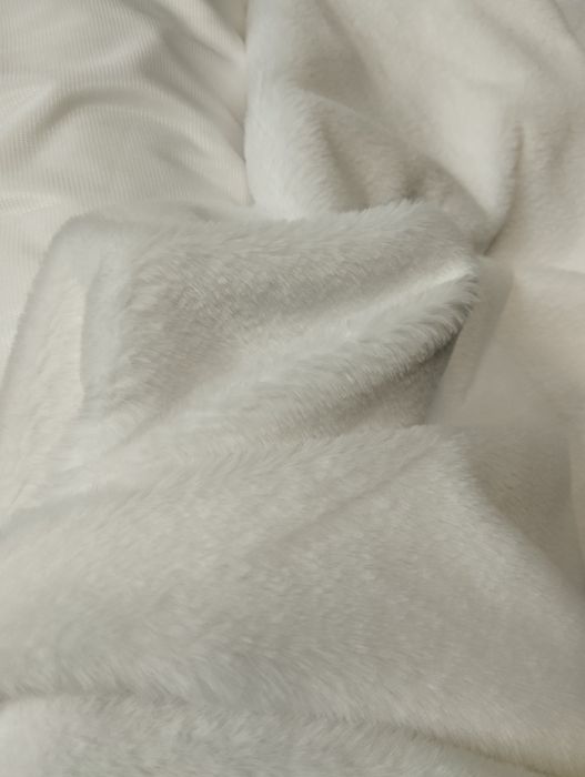 Остатки Велюр новогодний красный