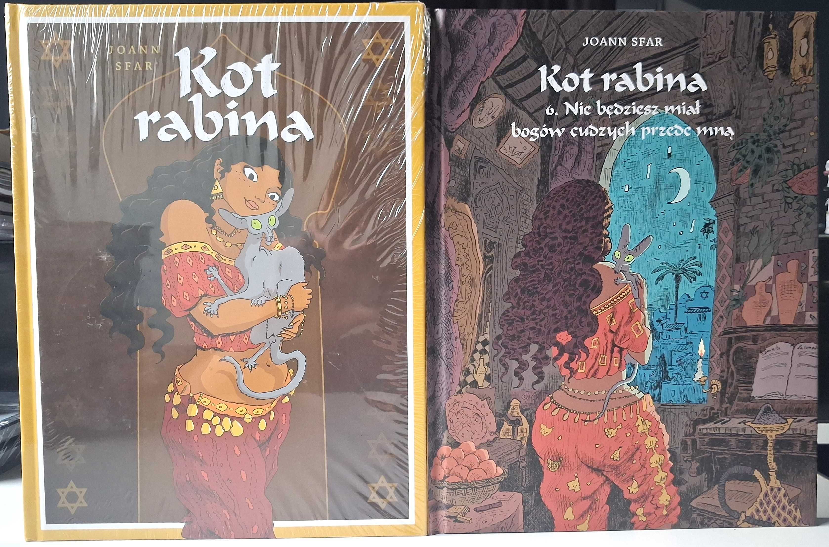 Kot Rabina Joann Sfar - Wyd.zbiorcze + Kot Rabina 6
