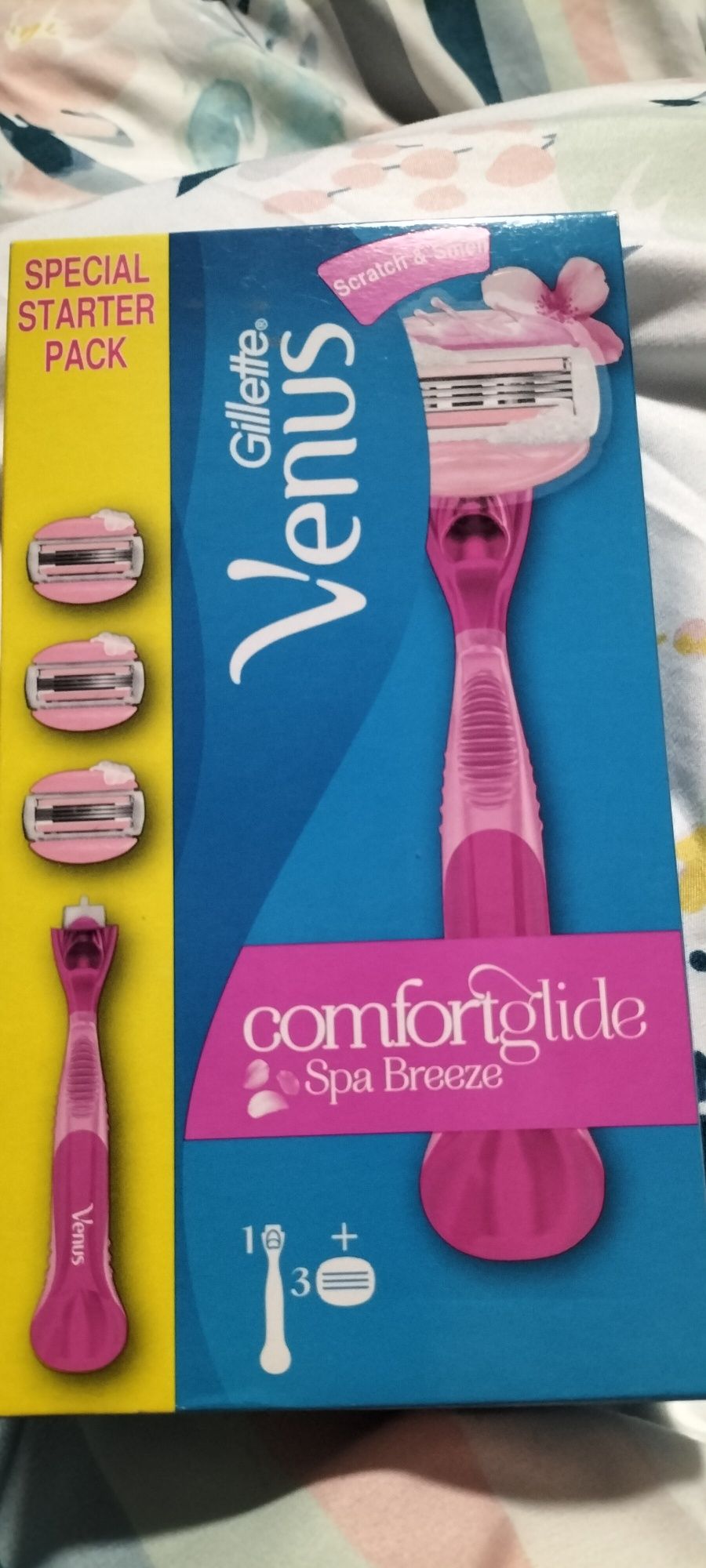 Maszynka do golenia Gillette Venus comfortglide spa breze plus 3ostrza