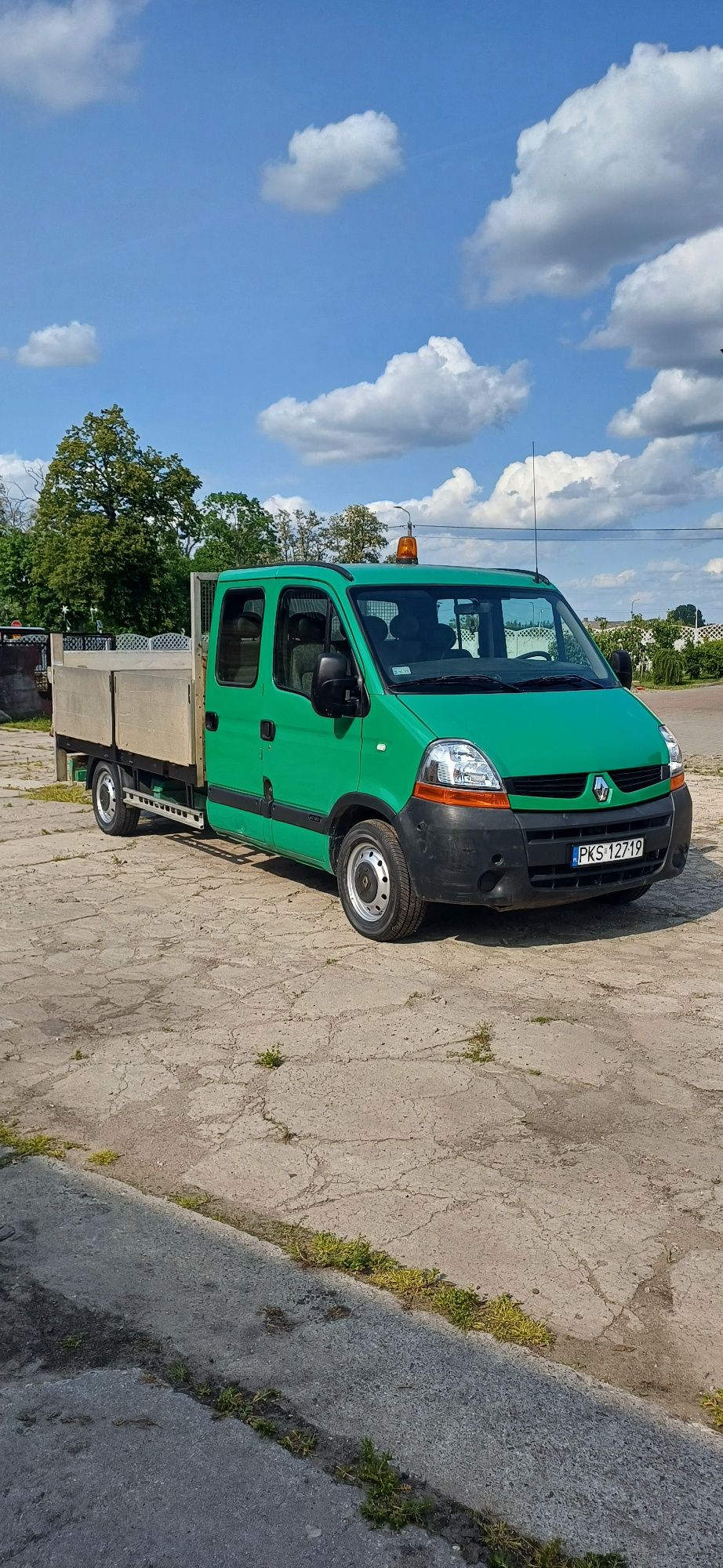 Renault Master 2.8dti,2008,doka 7 osób, winda ,hak.
