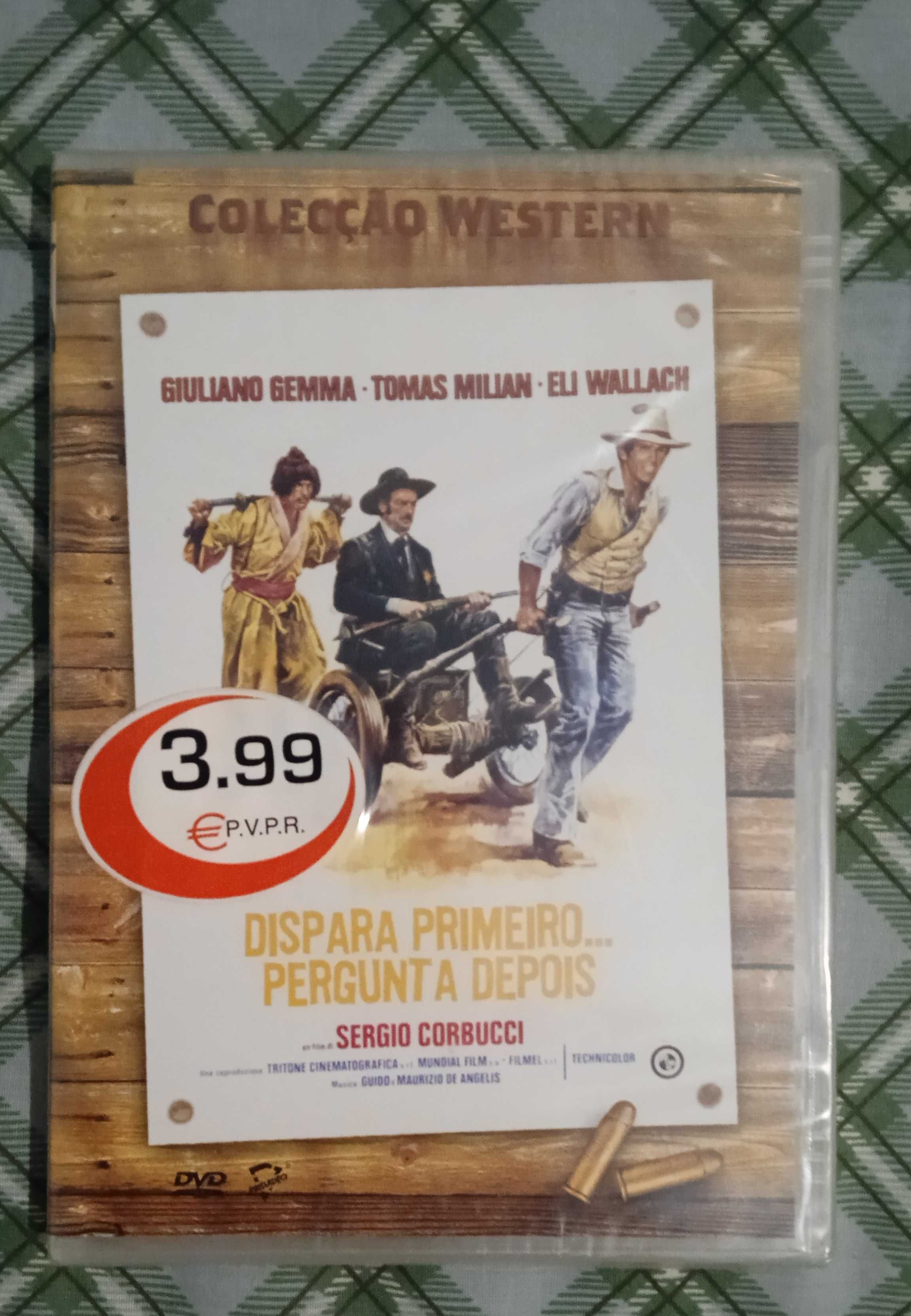 DVD Dispara primeiro, pergunta depois (Selado)