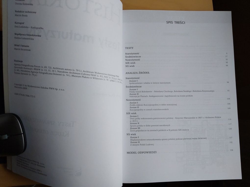 VINTAGE! Matura na 100%. Historia. Testy maturzysty.