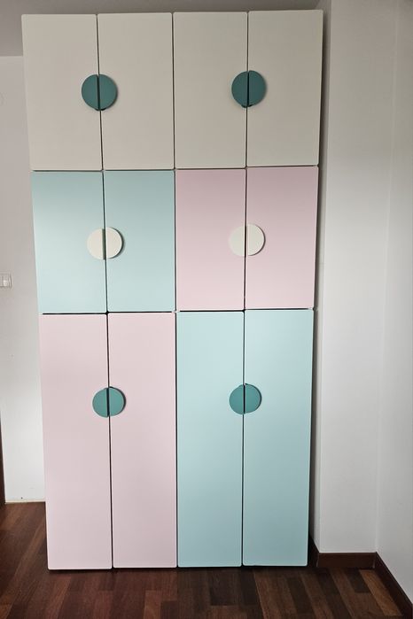 Szafy Plasta i Smastad do pokoju dziecięcego  Ikea