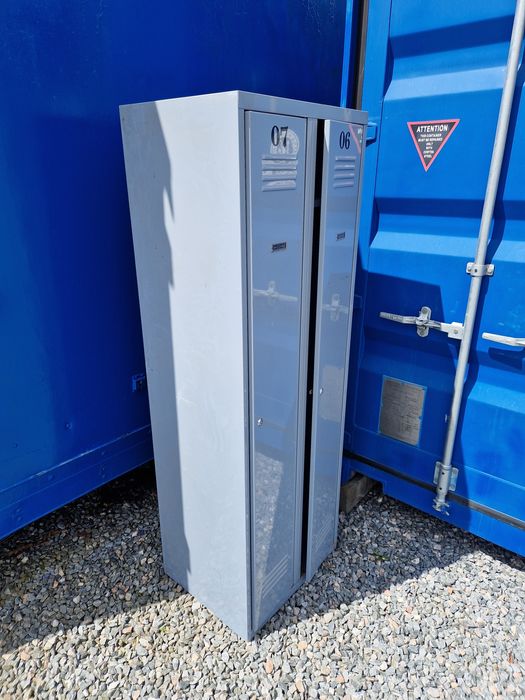 Okazja 5x Solidna Szafka Ubraniowa BHP dwudrzwiowa , ładne