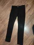Czarne klasyczne jeansy dziewczęce H&M