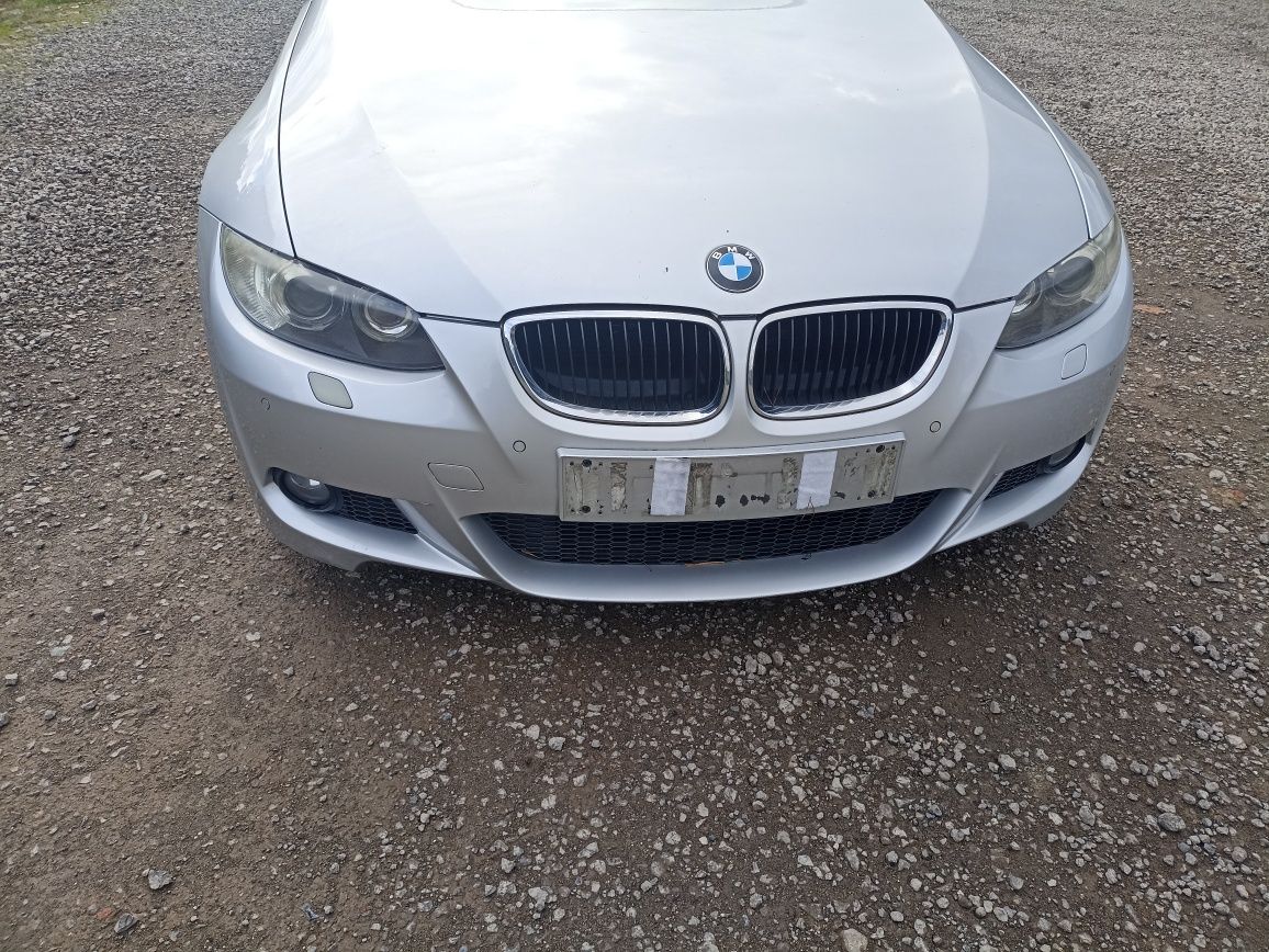 Przód kompletny BMW e92 coupe maska zderzak lampy Mpakiet 354/7 titans