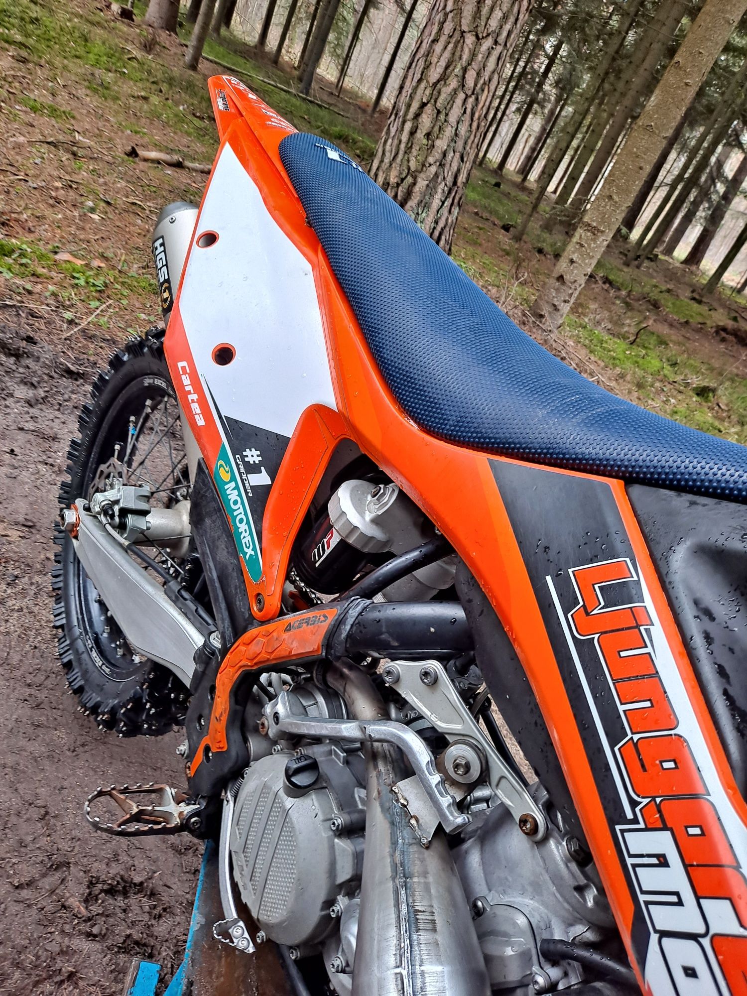 Ktm sx 250 (yz,cr,kx,tc,rm,yzf,crf,exc,2t,cross,125,enduro) SZWECJA!