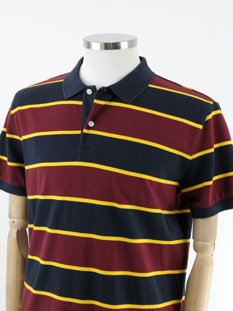 TOMMY HILFIGER чоловіче поло Regular у смужку. Оригінал. (L)
