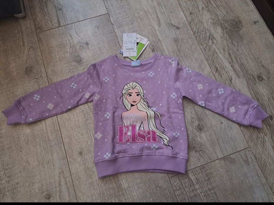 Bluza dziewczęca - Elza, Kraina Lodu, Frouzen - rozm 98/104