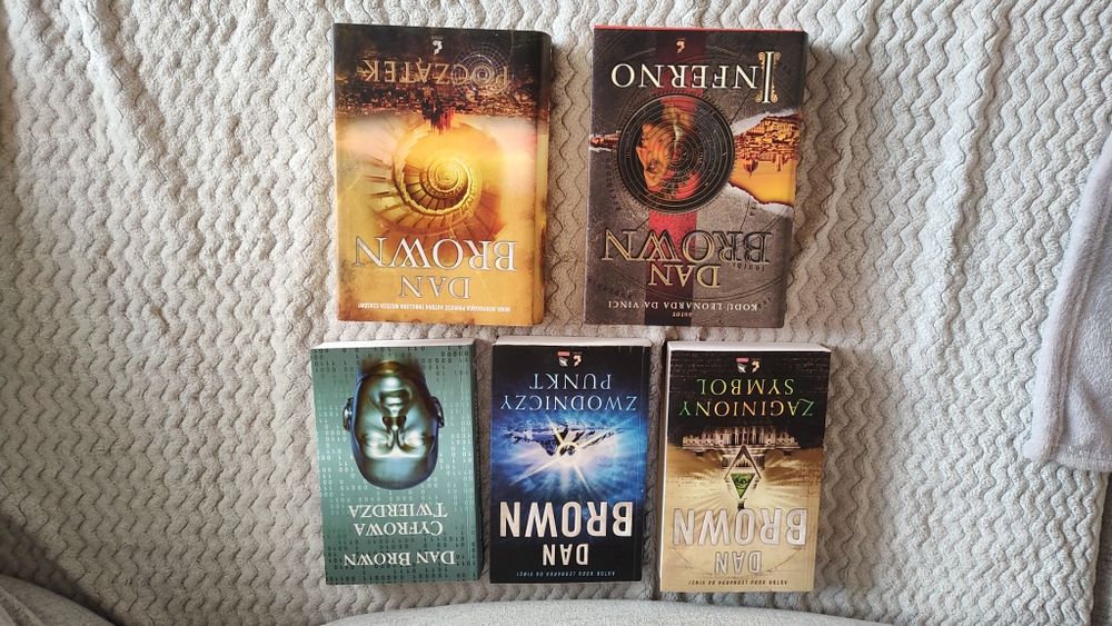 Zestaw książek Dan Brown