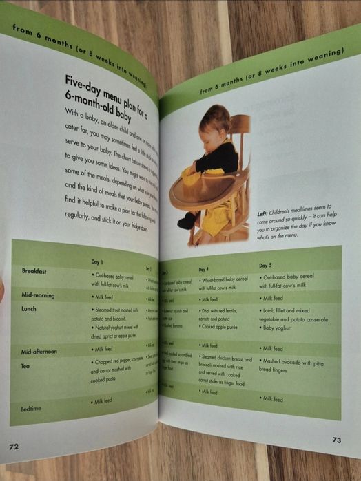 weaning, which foods to introduce and when