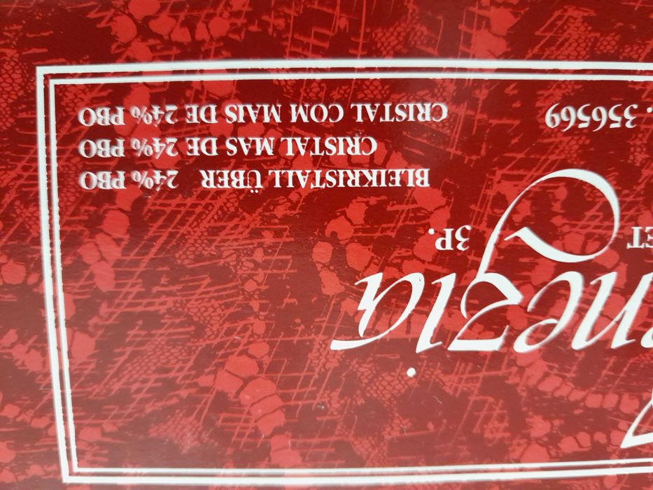 Conjunto Cristal Royal Cristal Rock