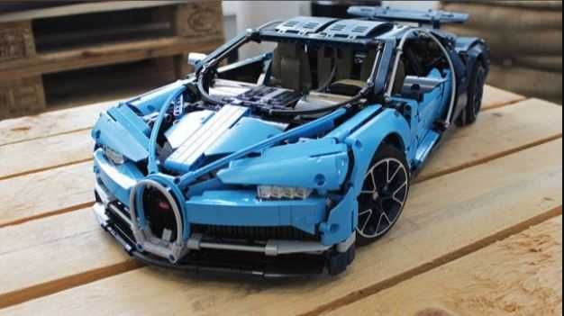 Bugatti Chiron, 42083 - Klocki Lepin Technic + GRATIS
