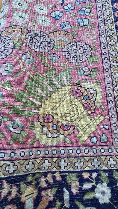 Jedwabny,ręcznie tkany dywan Ghom 280/185